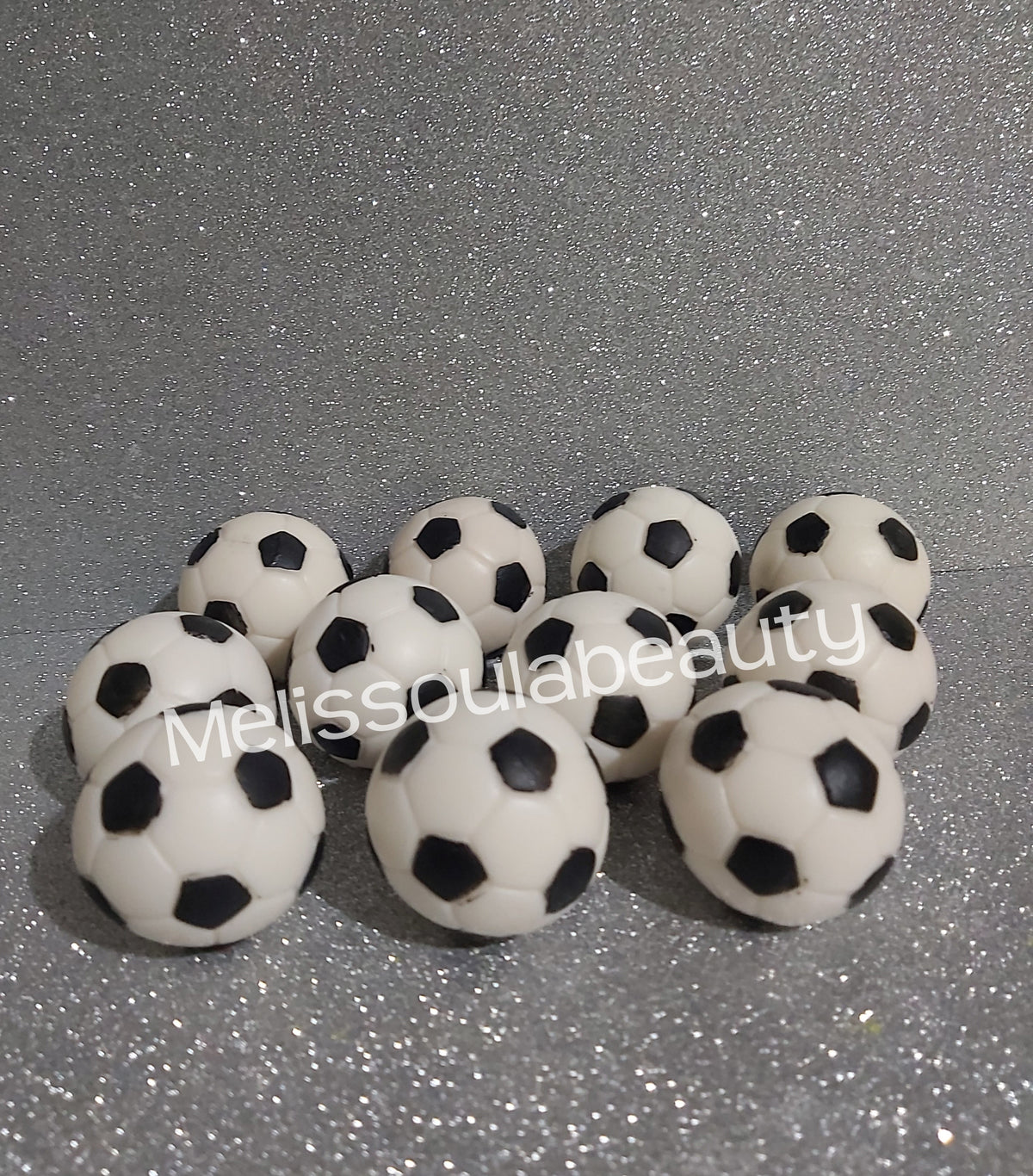 Soccer ball soap bar