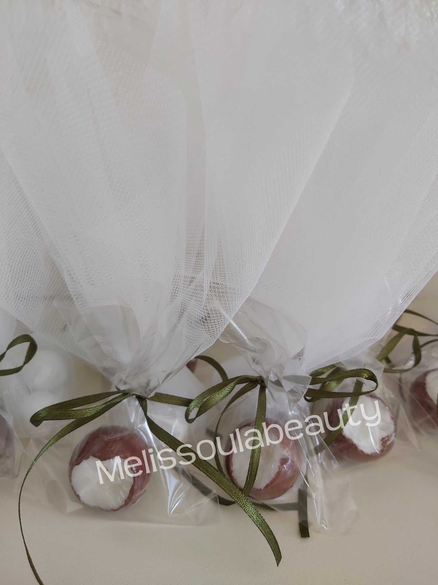 Μπομπονιέρα καρύδα αρωματικό σαπουνάκι