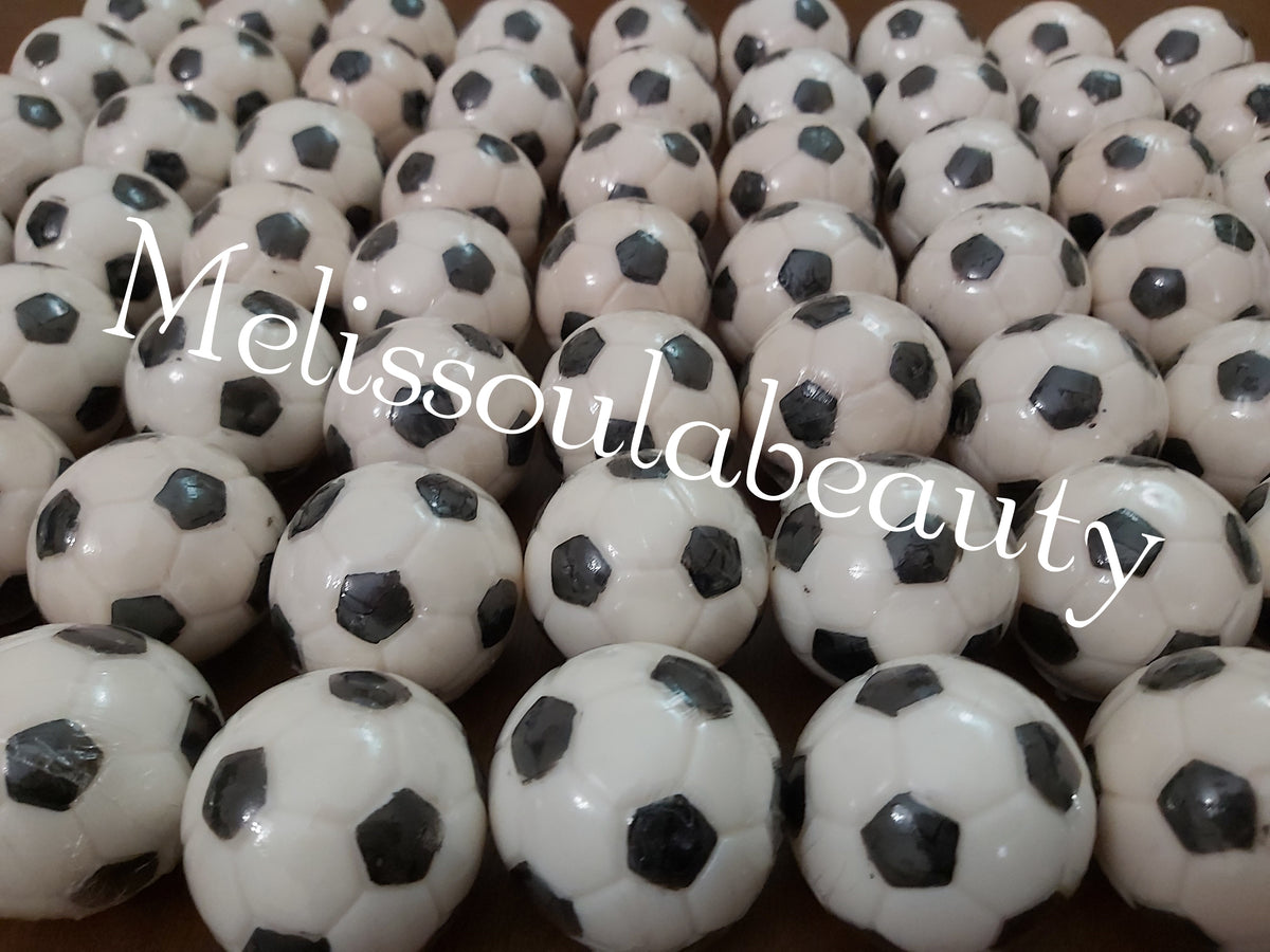 Soccer ball soap bar