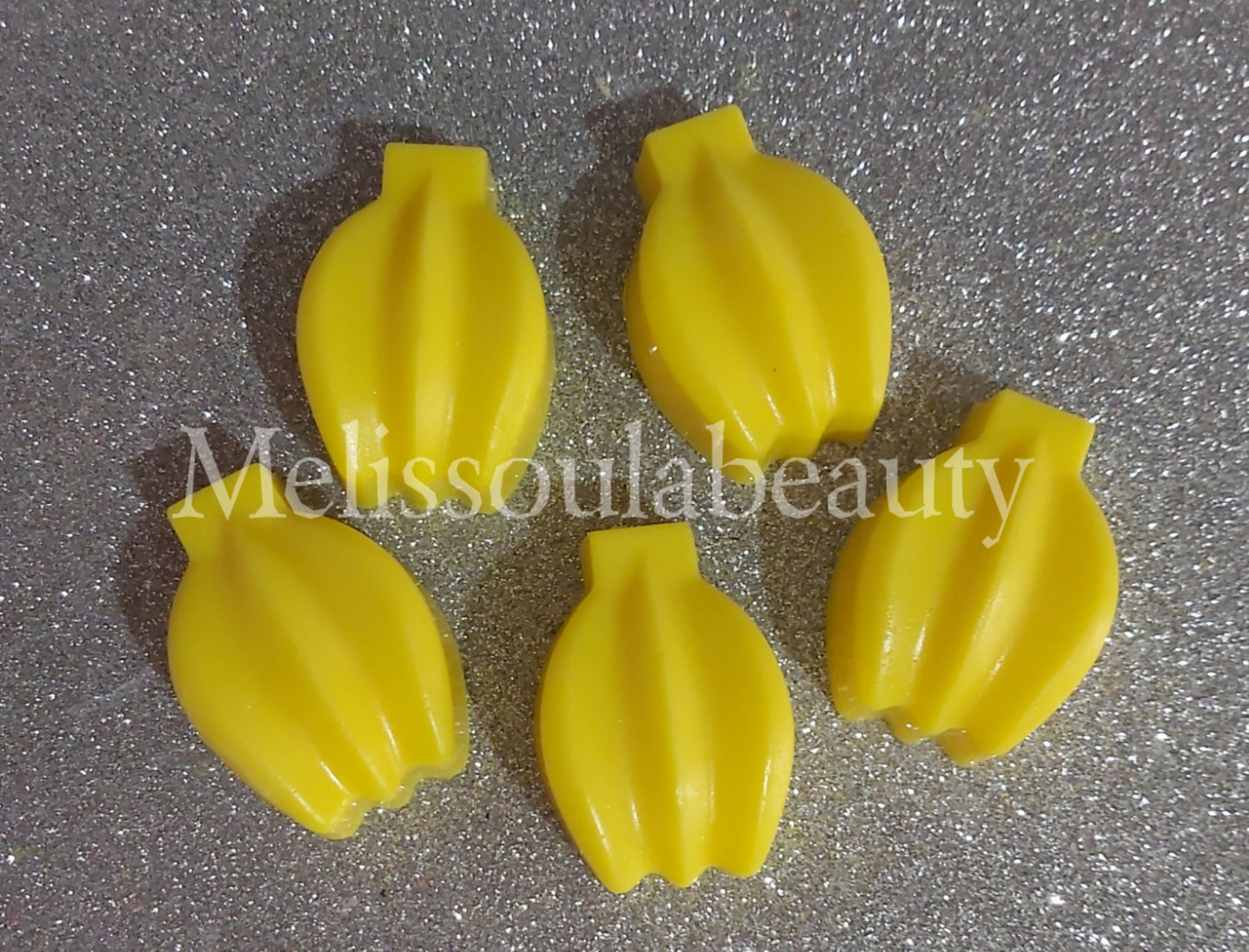 Banana scented soap bars