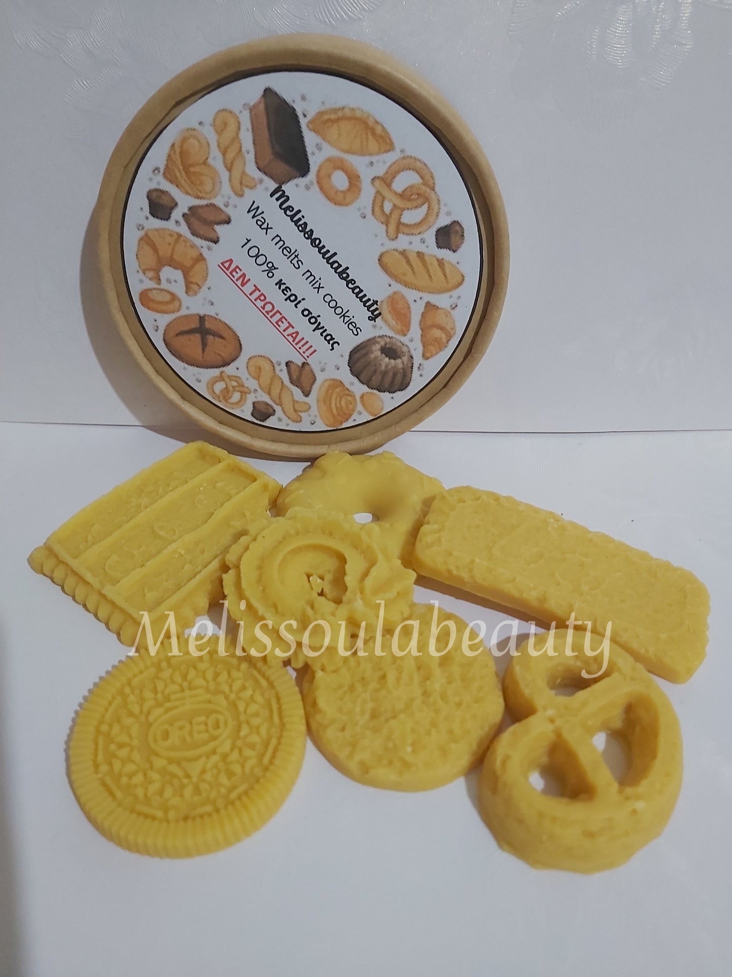 Wax melts mix cookies box