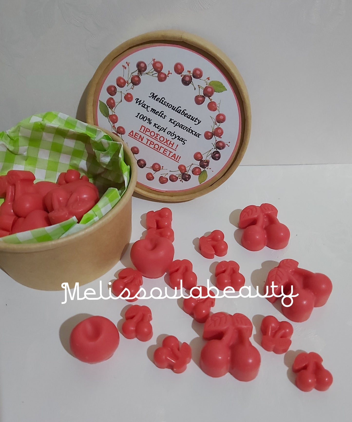 Wax melts box κερασάκια