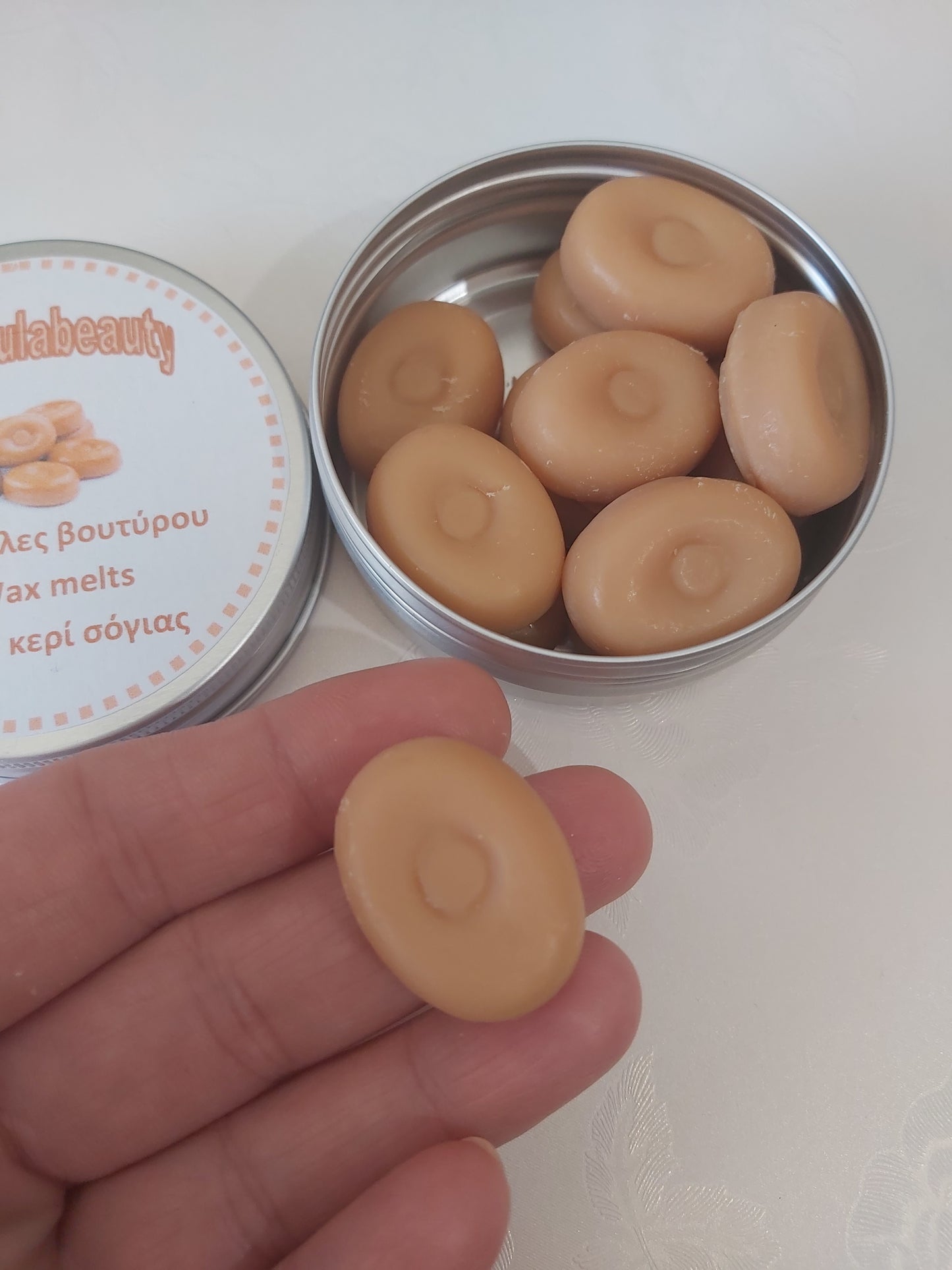 Καραμέλες βούτυρου wax melts απο 100% κερί σόγιαςwax