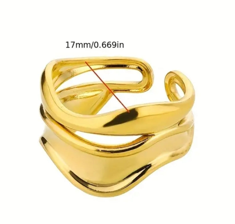 Δαχτυλίδι σε μοντέρνο σχέδιο