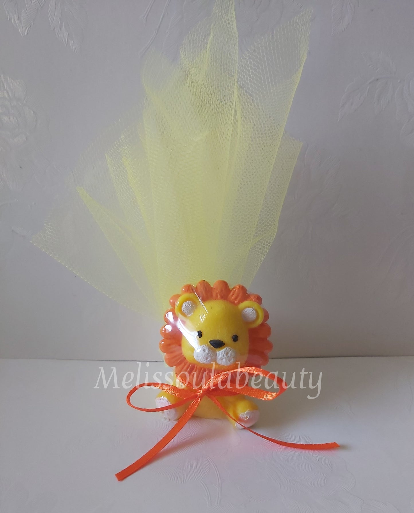 Μπομπονιέρα λιονταράκι σαπουνάκι