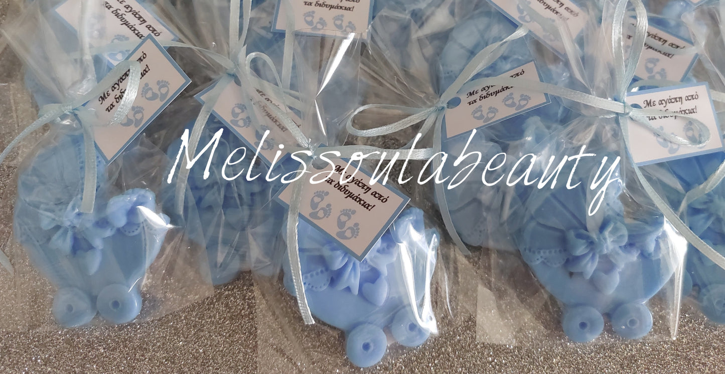 Καρότσι με φιογκάκι αρωματικό σαπουνάκι