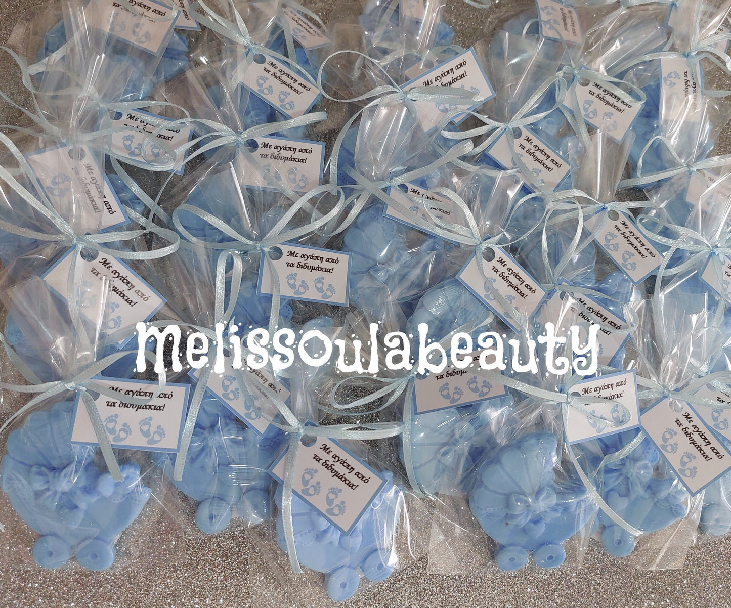 Καρότσι με φιογκάκι αρωματικό σαπουνάκι