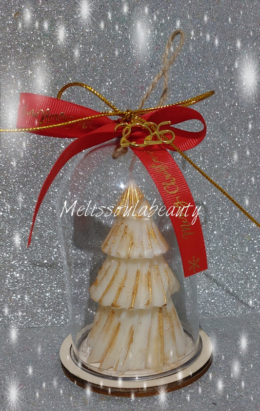 Κερί δεντράκι γούρι σε καμπάνα