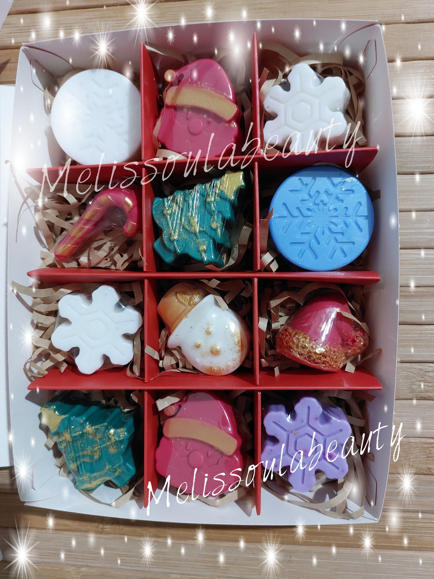 Christmas calender με αρωματικά σαπουνάκια