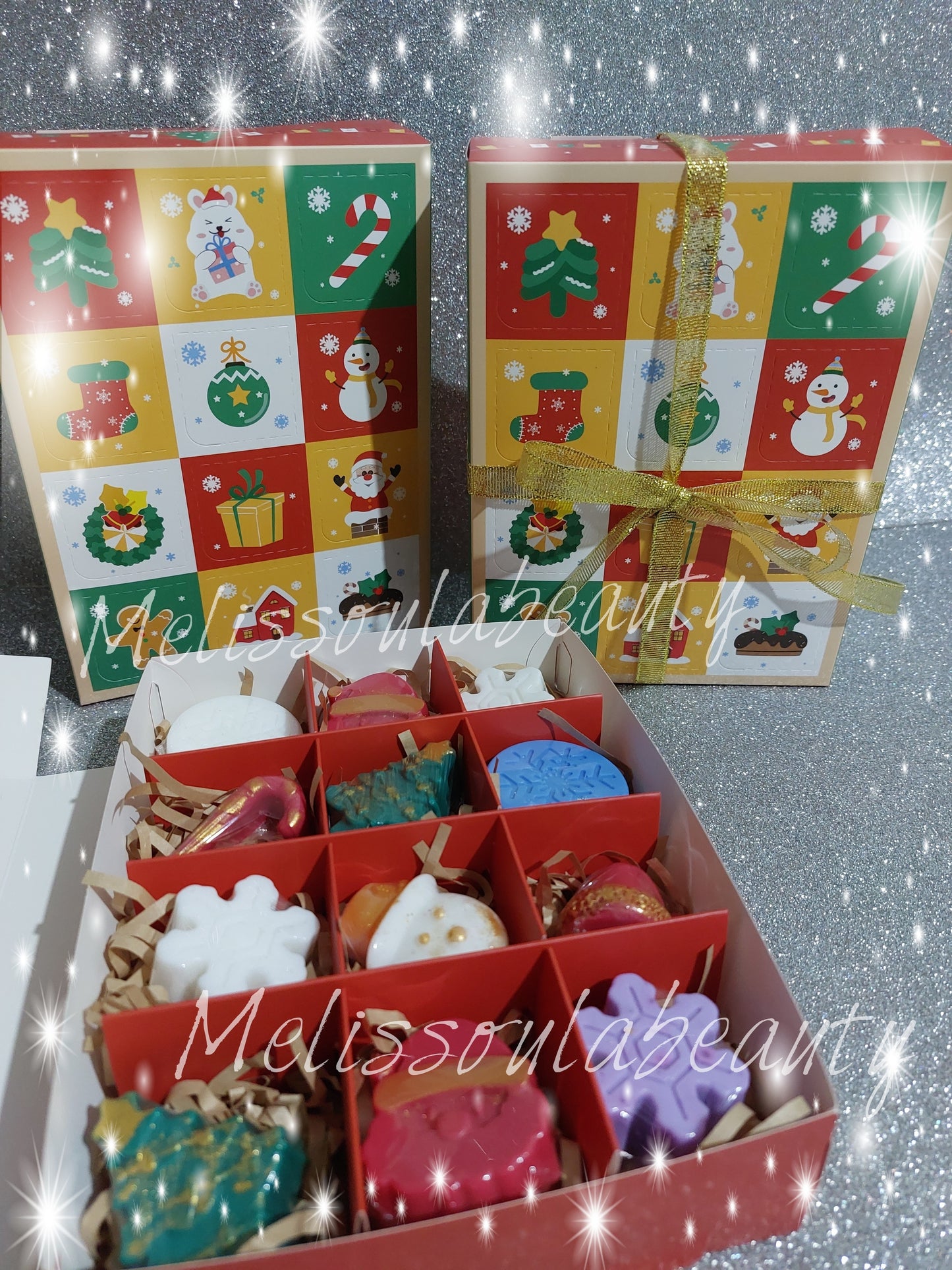 Christmas calender με αρωματικά σαπουνάκια