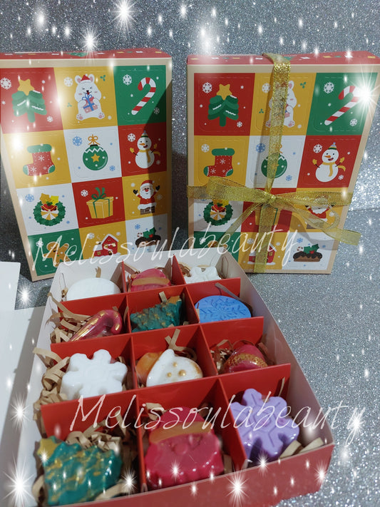 Christmas calender με αρωματικά σαπουνάκια
