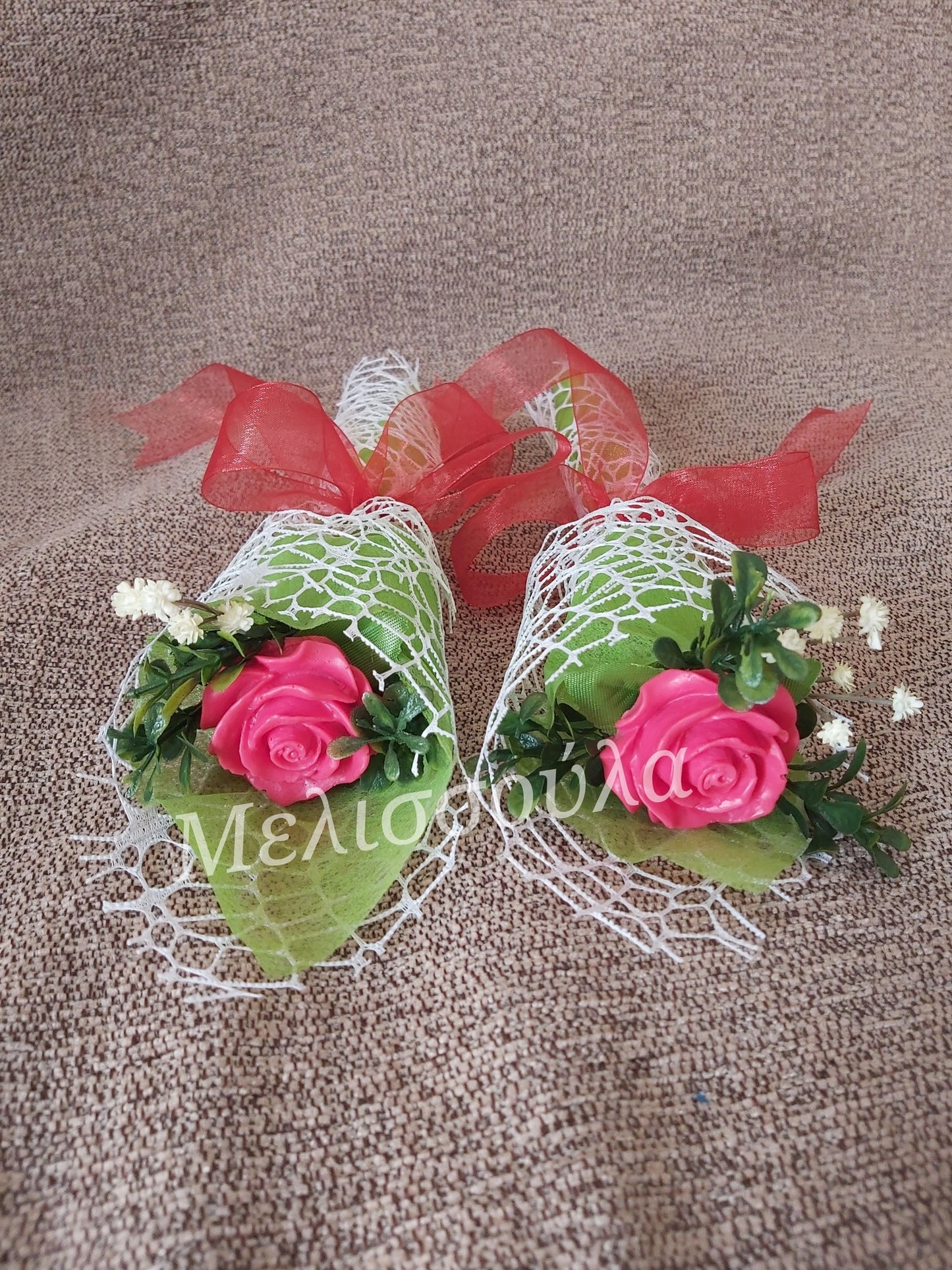 Ανθοδέσμη valentine's αρωματικό σαπούνι