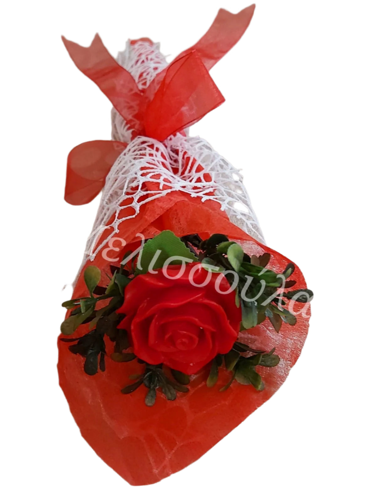 Ανθοδέσμη valentine's αρωματικό σαπούνι